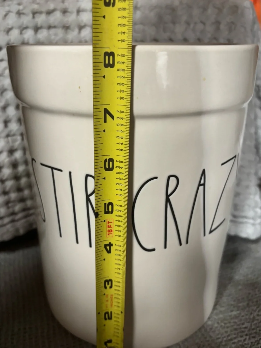 Rae Dunn “STIR CRAZY” Ceramic Utensil Crock – Artisan Collection 2020